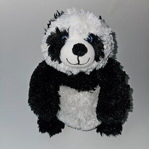 Black White Panda Bear Plush Circus Circus 11" Stuffed Animal Toy 2015